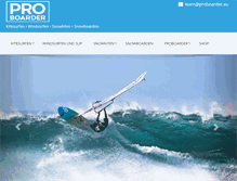 Tablet Screenshot of proboarder.eu